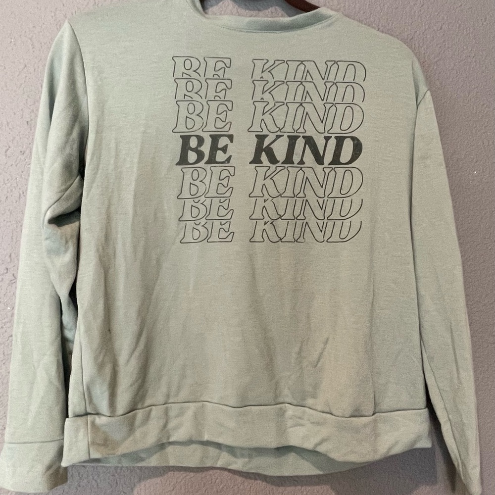 Kids 'Be Kind' Pajama Set - Green